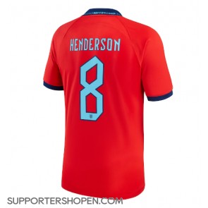 England Jordan Henderson #8 Borta Matchtröja VM 2022 Kortärmad